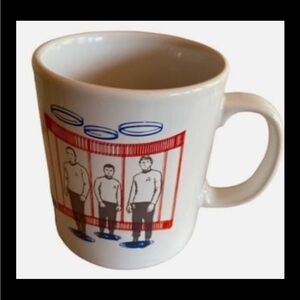 Vintage Star Trek passporter cup mug